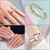 6 Style Cubic Zirconia Cabochons ZIRC-HY0001-01-5