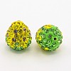 Clay Polymer Rhinestone Beads RB-A051-E02-1