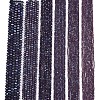Electroplate Opaque Solid Color Glass Beads Strands LS-EGLA-A044-P6mm-L11-2