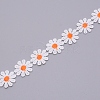 Polyester Lace Trim OCOR-WH0033-55D-2