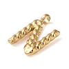 316 Surgical Stainless Steel Pendants & Charms STAS-D031-01N-2
