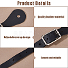 2 Pairs Leather Spur Straps FIND-FH0011-13-4