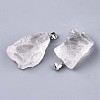 Raw Rough Natural Quartz Crystal Pendants X-G-N0326-52-2