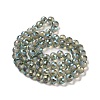 Electroplate Glass Beads Strands EGLA-Z001-03A-FR01-2