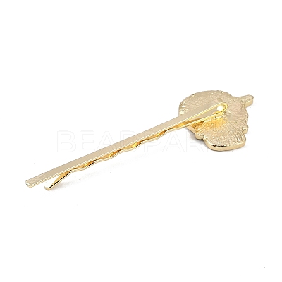 Christmas Theme Alloy Enamel Hair Bobby Pin AJEW-A056-04C-1