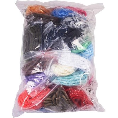 Polyester Cord Shoelace AJEW-NB0001-27-1
