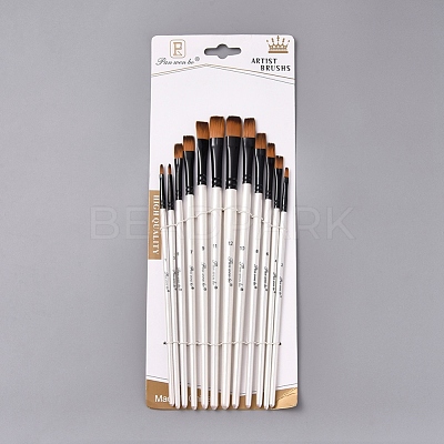 Wood Handle Paint Brushes Set TOOL-L006-06-1