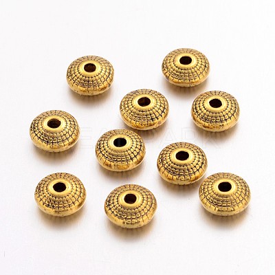 Tibetan Style Alloy Spacer Beads LS-GLF0391Y-1