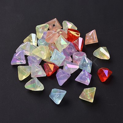 Transparent Acrylic Imitation Jelly Beads OACR-P011-05C-1