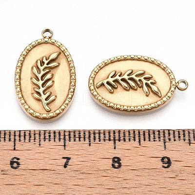 304 Stainless Steel Pendants STAS-L022-323G-1