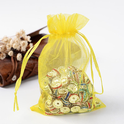 Organza Gift Bags with Drawstring OP-R016-10x15cm-16-1
