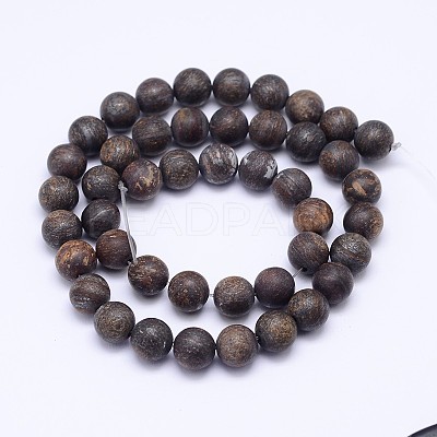 Natural Bronzite Beads Strands G-D745-8mm-1