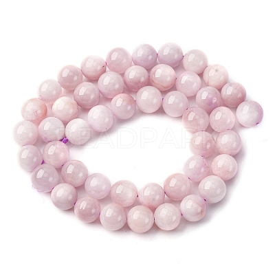 Natural Kunzite Beads Strands G-H313-01D-8mm-1