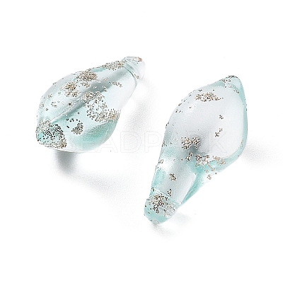 Handmade Gold Sand Lampwork Beads LAMP-M024-01A-1