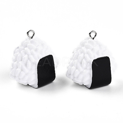 Resin Pendants X-RESI-T028-22-1