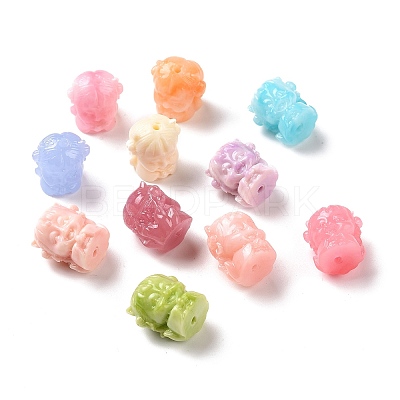 Synthetic Coral Beads CORA-F021-10-1