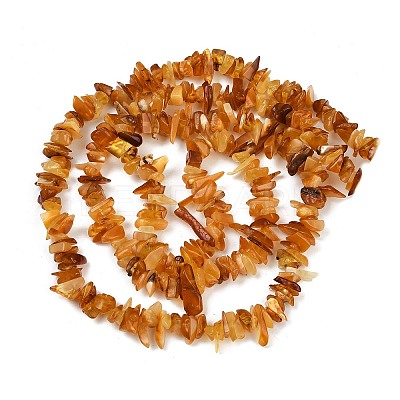 Natural Amber Beads Beads Strands G-Q060-C05-1