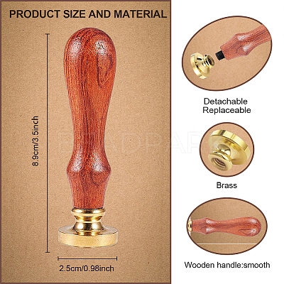 Wax Seal Stamp Set AJEW-WH0208-987-1