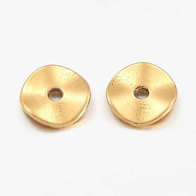 Tibetan Style Alloy Wavy Spacer Beads LS-GLF9350Y-NF-1