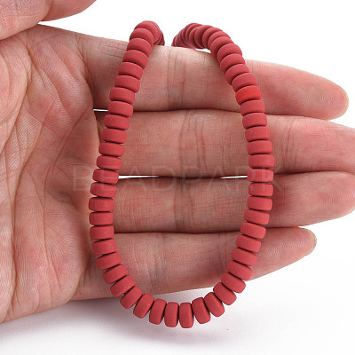 Handmade Polymer Clay Beads Strands CLAY-N008-22-1