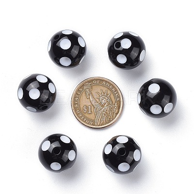 Chunky Bubblegum Acrylic Beads SACR-S146-20mm-09-1