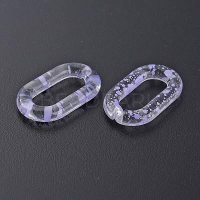 Transparent Acrylic Linking Rings OACR-N009-013B-18-1