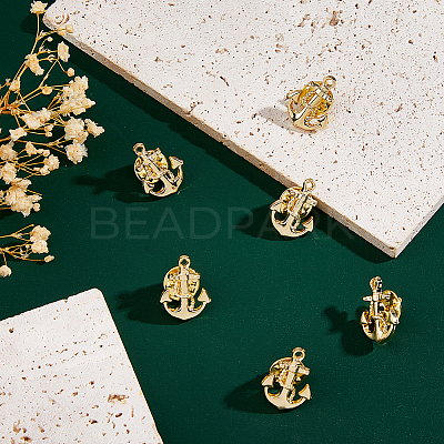 6Pcs Alloy Lapel Pin Backs JEWB-DC0001-23G-1