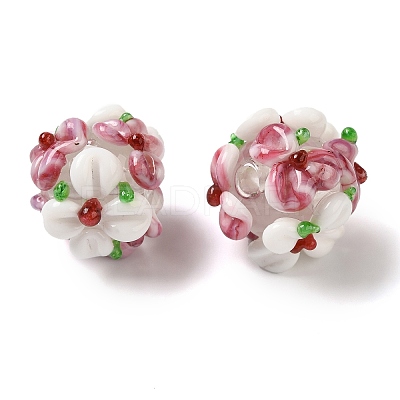 Handmade Lampwork Beads LAMP-B025-03B-18-1