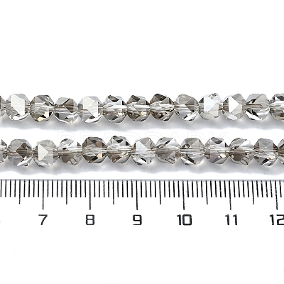 Electroplate Glass Beads X-EGLA-L018-B-AB03-1