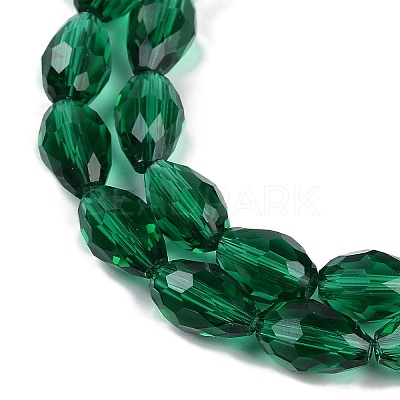 Transparent Glass Beads Strands EGLA-N013-T10mm-D24-1