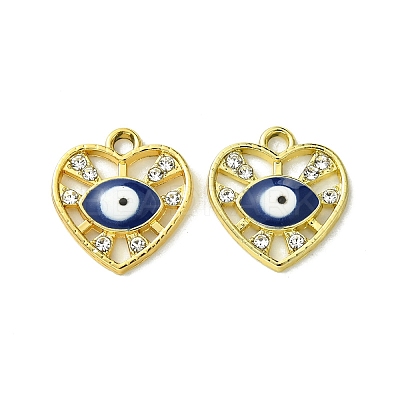 UV Plating Alloy Enamel Pendants FIND-B039-01G-07-1