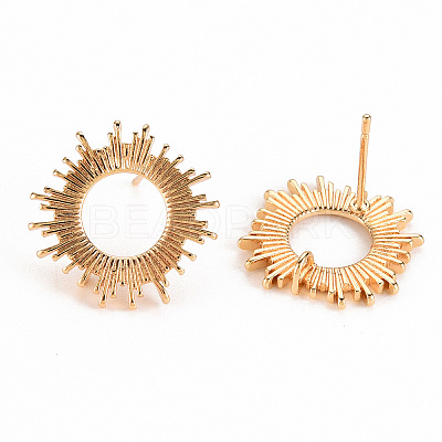 Brass Earring Findings LS-X-KK-S356-248-NF-1