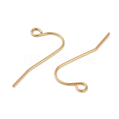 316L Surgical Stainless Steel Earring Hooks Ion Plating(IP) LS-STAS-G229-08G-02-1
