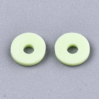 Handmade Polymer Clay Beads LS-CLAY-Q251-4.0mm-80-1