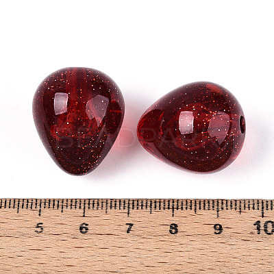 Transparent Acrylic Beads OACR-N146-09-1