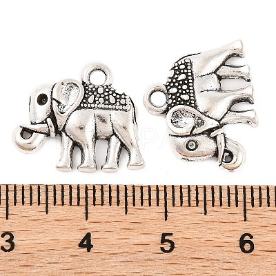 Tibetan Style Alloy Charms Pendants LS-TIBEP-A124745-AS-LF-1