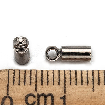 Brass Cord Ends KK-H731-B-NF-1