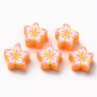 Handmade Polymer Clay Beads CLAY-N008-044F-1