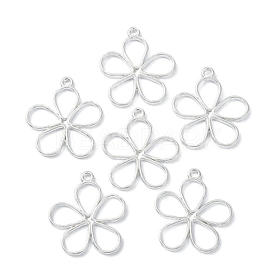 Alloy Hollow Pendants FIND-YW0004-42P-1