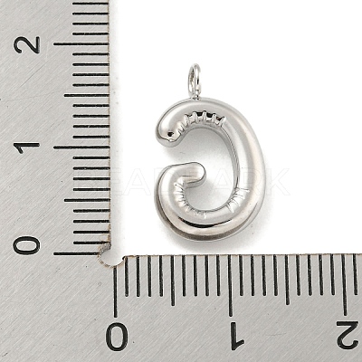 Non-Tarnish 304 Stainless Steel Pendants STAS-C102-15P-G-1