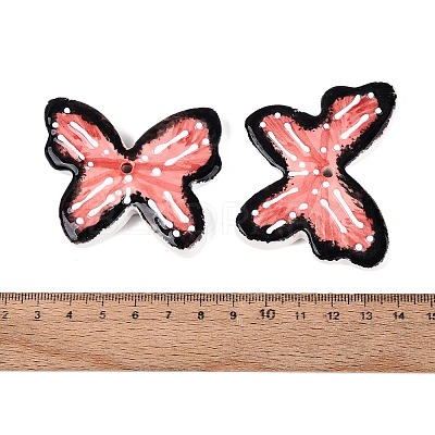 Handmade Porcelain Beads PORC-Q008-02D-1