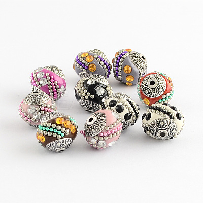 Handmade Indonesia Beads IPDL-R437-M-1
