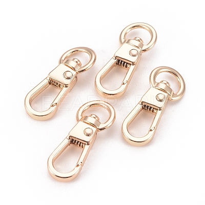 Alloy Swivel Clasps LS-PALLOY-WH0070-29G-1