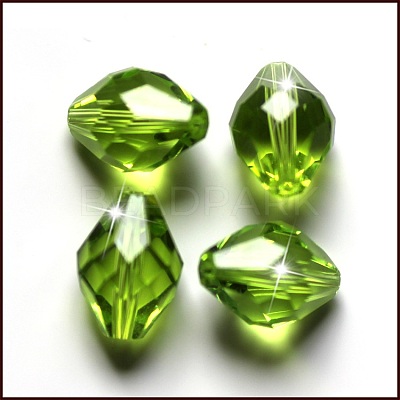 Imitation Austrian Crystal Beads SWAR-F054-11x8mm-17-1