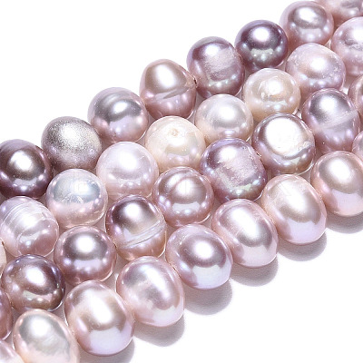 Natural Cultured Freshwater Pearl Beads Strands PEAR-N013-06N-1