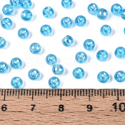 Transparent Glass Seed Beads SEED-N007-33A-06-1