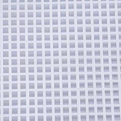 Plastic Mesh Canvas Sheets DIY-M007-01-1