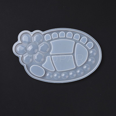 DIY Painting Palette Silicone Molds DIY-K058-06-1