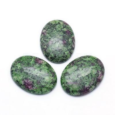 Natural Ruby in Zoisite Cabochons G-P393-I22-1
