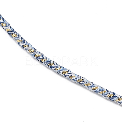 2.5MM Round Nylon Cotton Cord Necklace Making NJEW-C106-01G-11-1